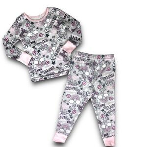 Betsey Johnson 2 Piece Pajama Set